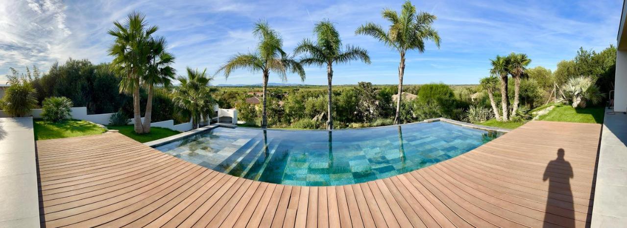 Villa D'Exception Avec Piscine A Debordement - Vue Panoramique Saint-Nazaire  المظهر الخارجي الصورة