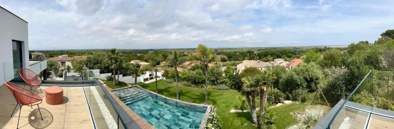 Villa D'Exception Avec Piscine A Debordement - Vue Panoramique Saint-Nazaire  المظهر الخارجي الصورة